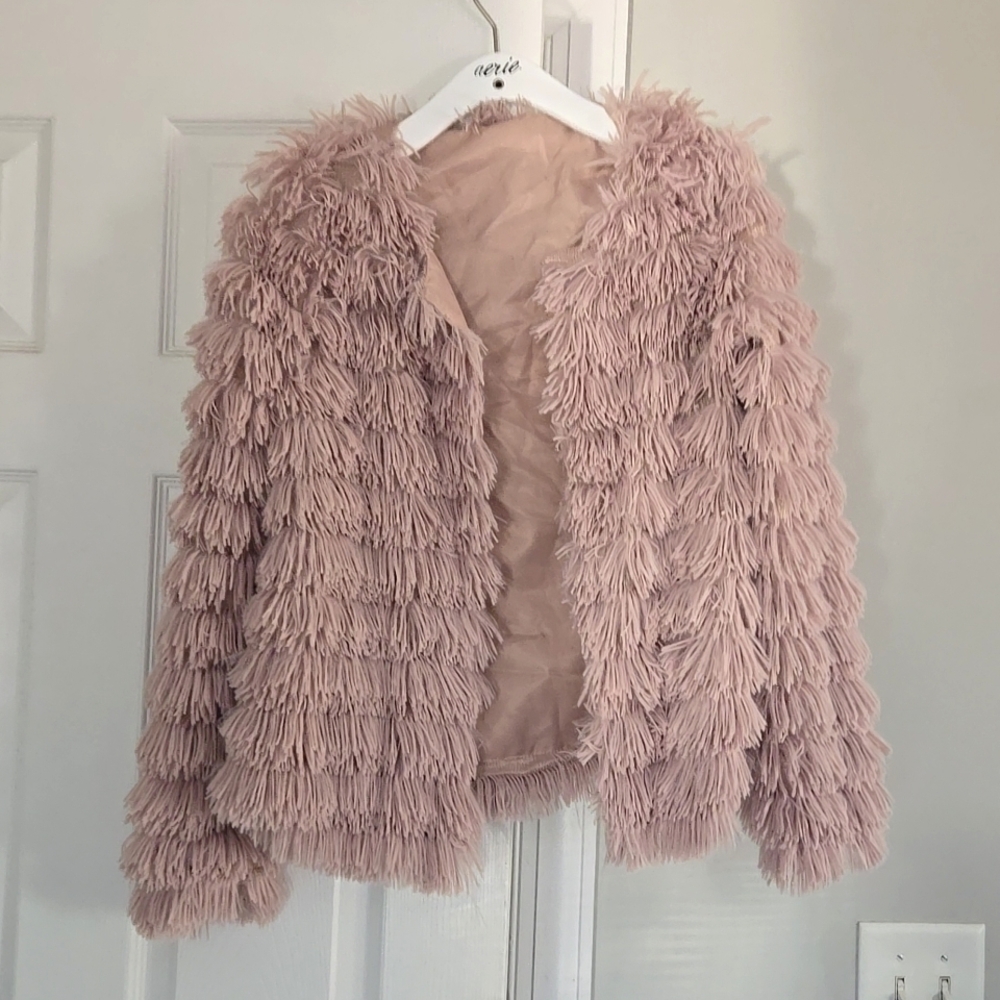 Tan Fuzzy Jacket